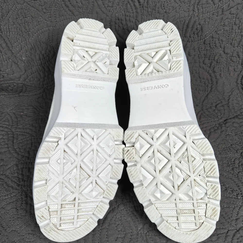 Converse Chuck Taylor All Star High Lugged White Platform Women's Size 5